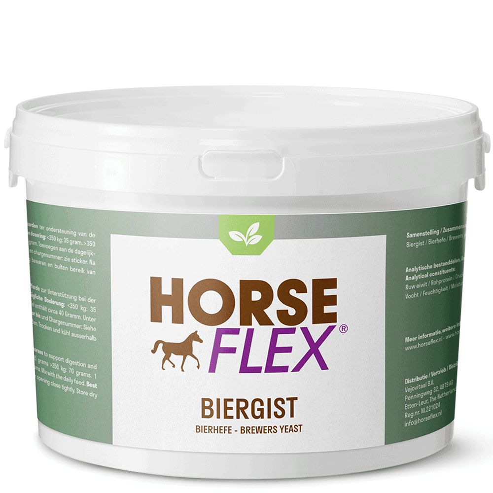 Biergist voor paarden