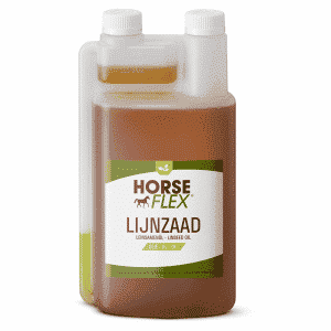 Lijnzaad olie voor paarden