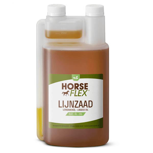 Lijnzaad olie voor paarden