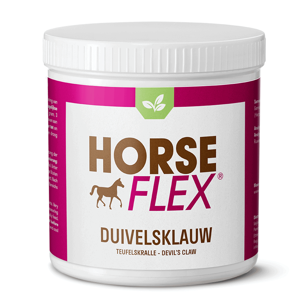 Uitroepteken kas Compliment Glucosamine-MSM + Duivelsklauw + Curcuma - Horseflex