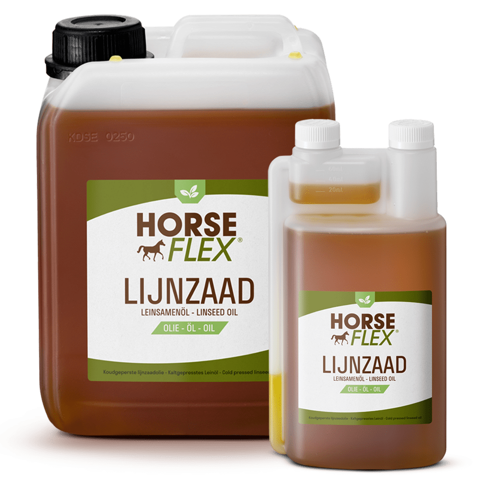 Lijnzaadoliën voor paarden