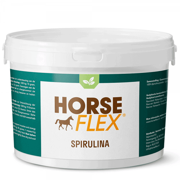 Spirulina puur voor paarden