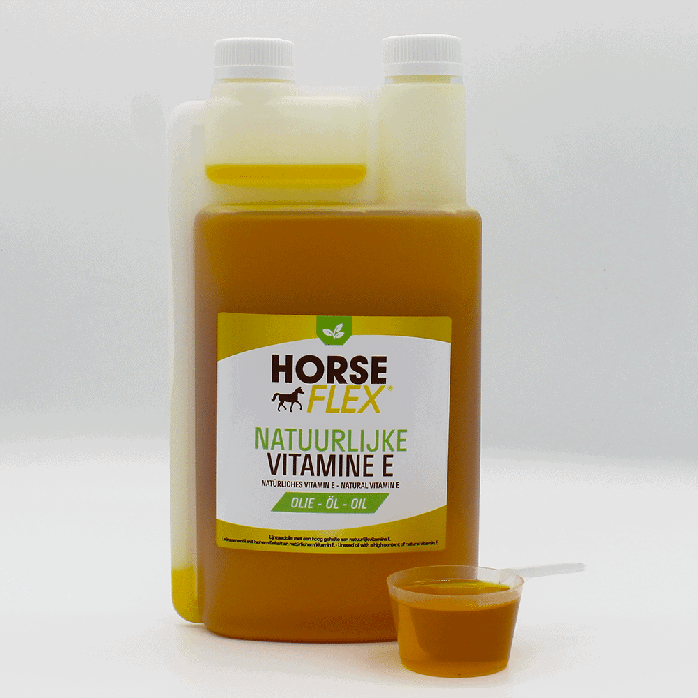 HorseFlex natuurlijke vitamine e olie voor paarden