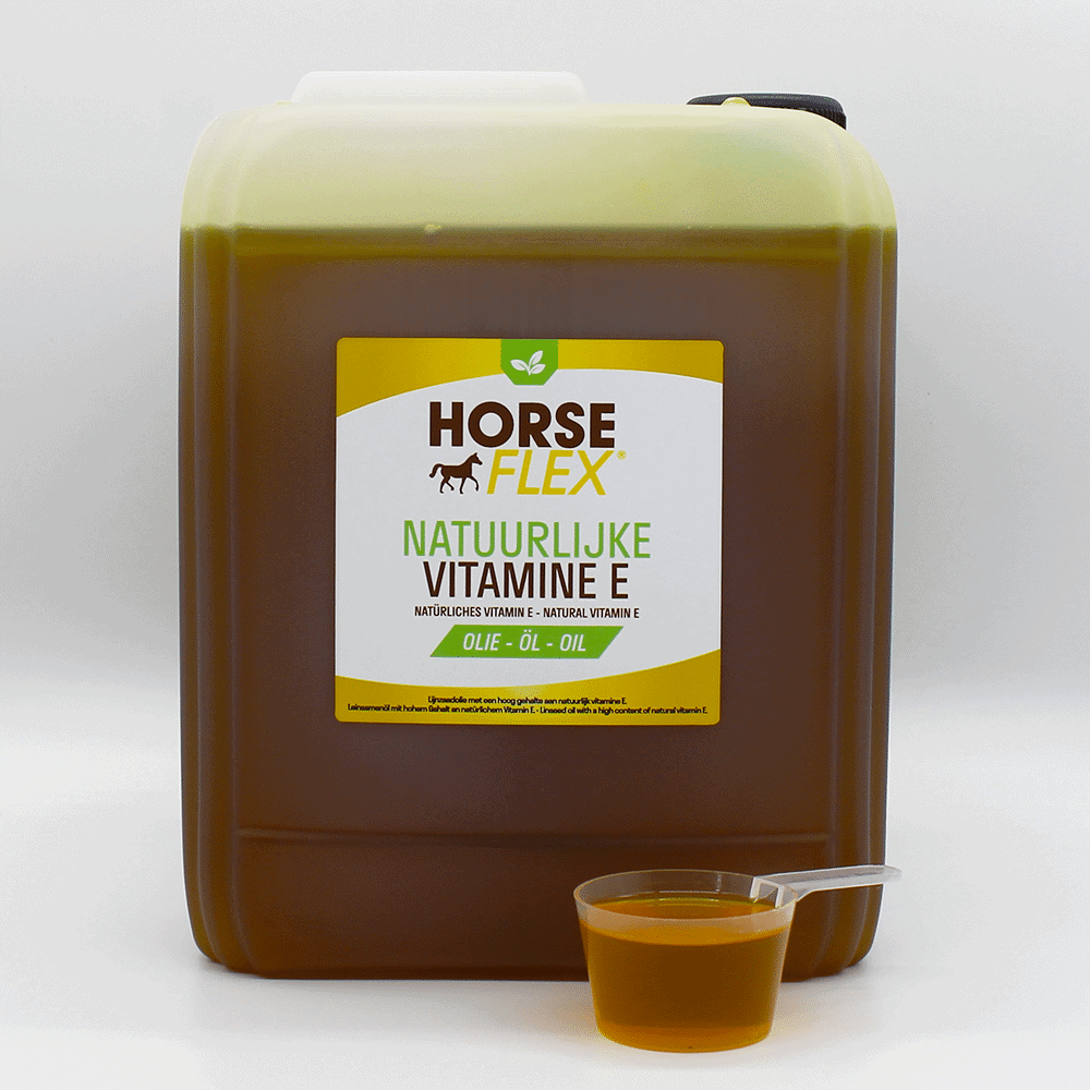 HorseFlex natuurlijke vitamine e olie voor paarden