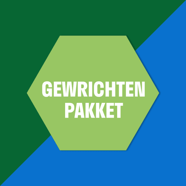 gewrichten pakket voor honden