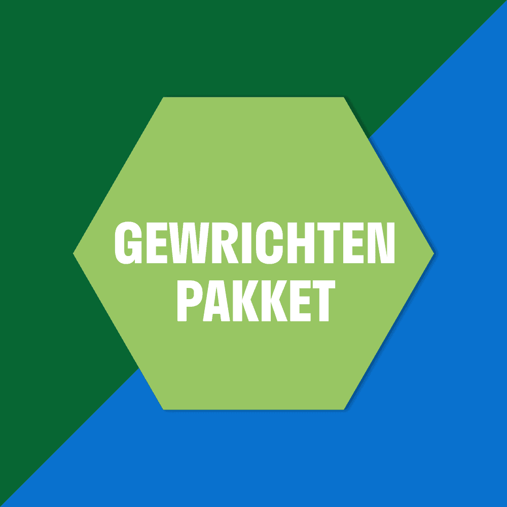 gewrichten pakket voor honden
